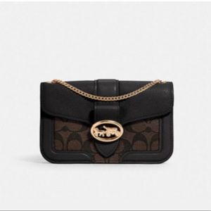 Coach Georgie Crossbody in Signature Canvas